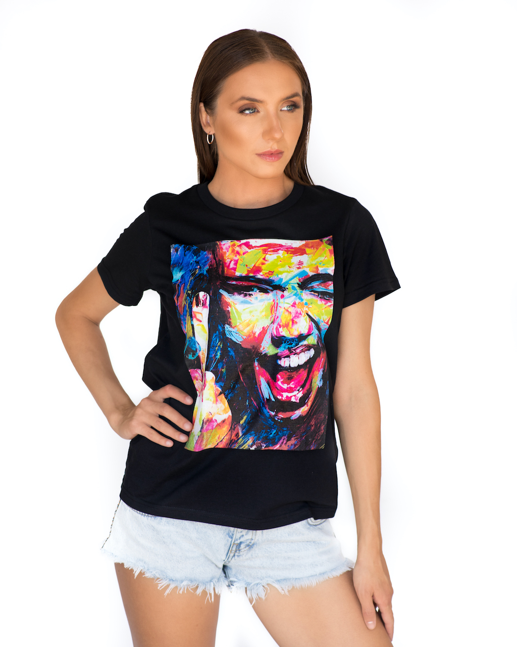 M:ALBERT-WOMEN'S T-SHIRT FIERCE & EDGY