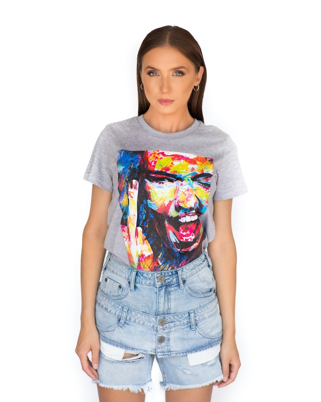 M:ALBERT-WOMEN'S T-SHIRT FIERCE & EDGY