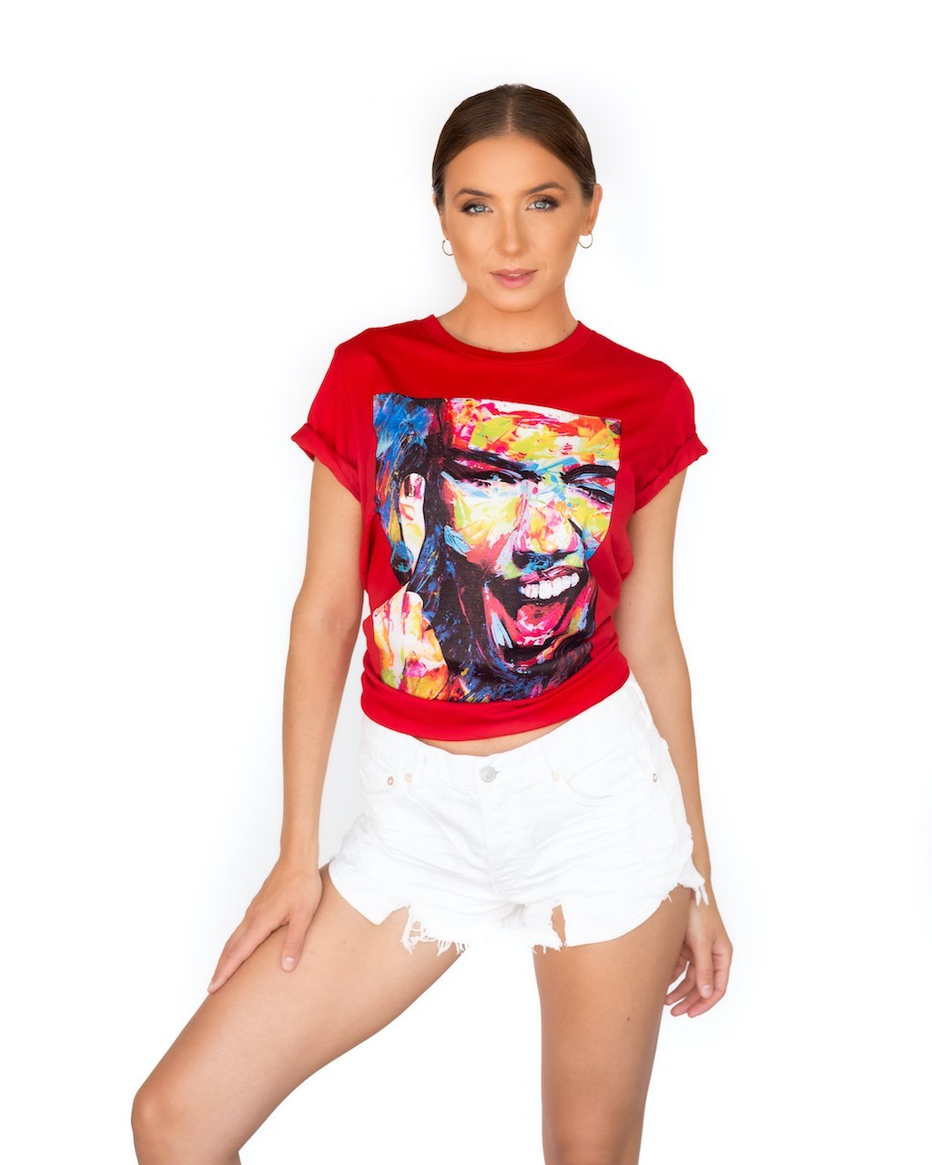 M:ALBERT-WOMEN'S T-SHIRT FIERCE & EDGY